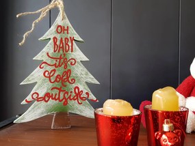 Wanddecoratie Cold Outside | Mioli Decor