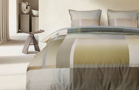 Kardol by Beddinghouse Cuadrado Dekbedovertrek Blue Green – Bij Swiss Sense