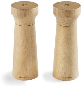 Amefa Peper-/zoutmolen 2 st 15 cm hout