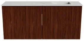 Mondiaz Joya DLux 90cm toiletmeubel ruby met wastafel faye rechts 1 kraangat opalo
