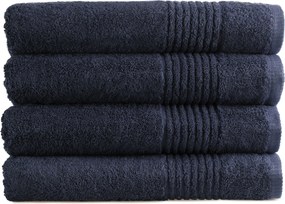 Handdoek Supreme Collectie - 4 stuks - 70x140 - navy