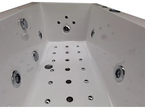 Plazan Ramona whirlpool 180x90cm