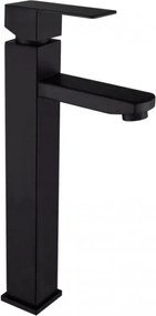 Mexen Emma hoge wastafelkraan, zwart - 71910-70
