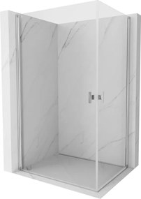 Mexen Mist-B Duo douchecabine draaideur 85 x 70 cm, transparant, chroom - 8A2-085-070-01-00