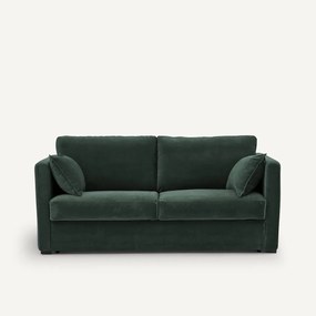 Sofa 3-er, cabrio, fluweel, NÉO KINKAJOU
