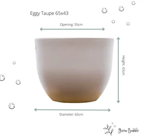 Pot Eggy Taupé