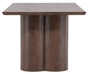 Jörn Eettafel - Oakly - 210x100 cm - Eikenhout Bruin Fineer - Jorn