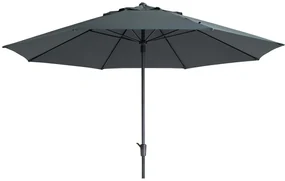 Madison Timor luxe stokparasol Ø400 cm - polyester grey