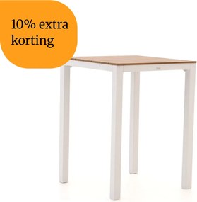 + 10% kassakorting | Bartafel Bellagio | Vierkant | Tuintafel Polywood | 80x80cm | 2 personen | Kees Smit Tuinmeubelen