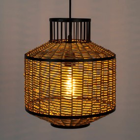 Retro Design Hanglamp Riet