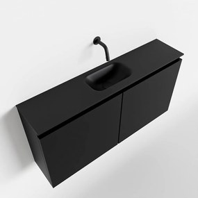 Mondiaz Ture 100cm toiletmeubel urban met wastafel urban midden geen kraangat