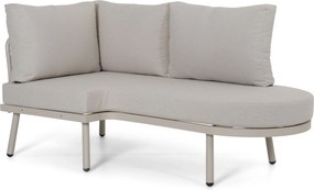 Loungeset tuin 5 personen Aluminium Zand/Beige  Domani Furniture Sylva