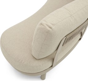 Stoel en Bank Loungeset 5 personen Rope Zand/Beige  Coco Almara