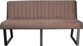 Eetkamerbank - Hengelo - stof Element grijsbruin 05 - 160 cm