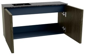 Mondiaz Joya DLux 80cm toiletmeubel shadow met wastafel faye links zonder kraangat lava