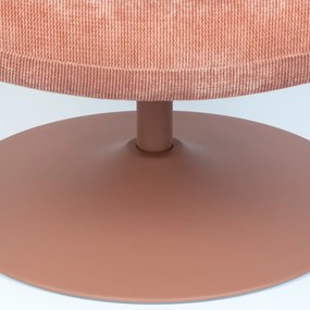 Zuiver Bubba Roze Draaifauteuil Retro Design