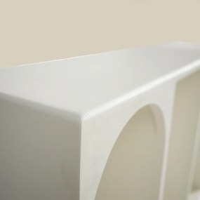 Beton Cire Sidetable Met Bogen - 110 X 35cm.