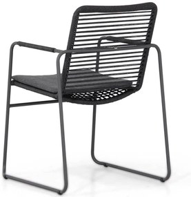 Tuinset 6 personen  Rope Grijs 4 Seasons Outdoor Elba/Brighton