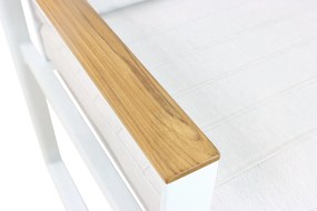 Tuinstoel Aluminium Wit Lifestyle Garden Furniture Faro