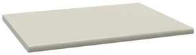 vidaXL Aanrechtblad 80x60x2,8 cm spaanplaat crèmekleurig