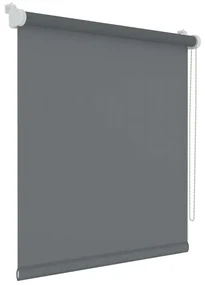 Decosol Mini-rolgordijn lichtdoorlatend 107x160 cm effen antraciet