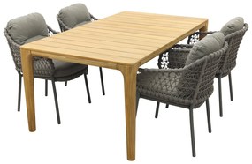4 Seasons Jura/Taste Liam tuinset - 180x100 cm. - stapelbaar