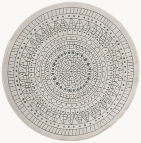 Rond dubbelzijdig in- & outdoor vloerkleed Porto