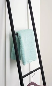 Sapho Industrial handdoekrek mat zwart 170x42cm