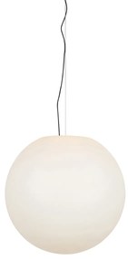 Moderne buiten hanglamp wit 77 cm IP65 - Nura Modern E27 IP65 Buitenverlichting bol / globe / rond