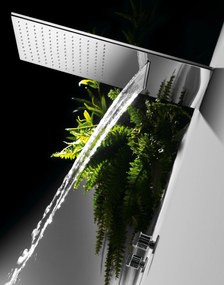 Tres Shower Technology digitale inbouwthermostaat met wanddouche en watervalfunctie