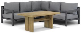 Dining Loungeset 5 personen Aluminium Grijs  Lifestyle Garden Furniture Lagos/Brighton