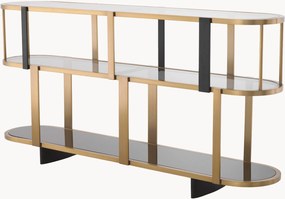 Wandrek Clio met glazen planken