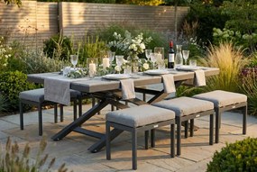 Picknick Set 6 personen  Aluminium Grijs Lifestyle Garden Furniture Palazzo