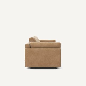 Slaapbank in stonewashed fluweel, CESAR