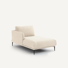 Longchair van gerecycled chenille, OSCAR, ontwerp Emmanuel Gallina