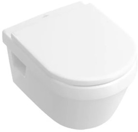 Villeroy & Boch Architectura Diepspoelcloset zonder spoelrand - wandhangend - Wit Alpin CeramicPlus 5684R0R1