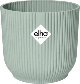 elho Vibes Fold Rond 14 - Sorbet groen (Groen) - Diameter 14 x H 13 cm - Ideaal voor binnen - 100% gerecycled