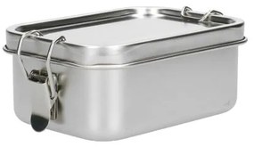 Lunchbox met siliconen ring, RVS, 550 ml