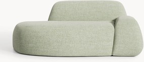 Bouclé bank Wolke (2-zits) met chaise longue