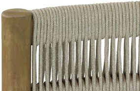 Tuinstoel Teak Old teak greywash Santika Suka