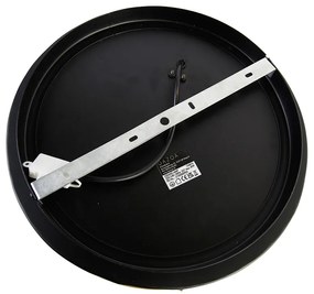 Industriële plafondlamp zwart met goud 35 cm - Barril