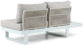 Hoek loungeset 6 personen Aluminium Wit  Lifestyle Garden Furniture Lorenzo