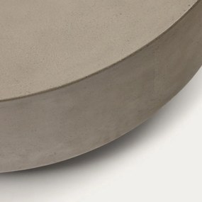 Kave Home Garbet Ronde Salontafel Cement 80 Cm - 80 X 80cm.