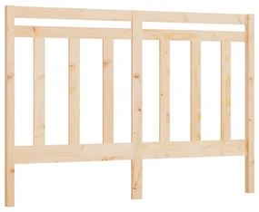 vidaXL Hoofdbord 146x4x100 cm massief grenenhout