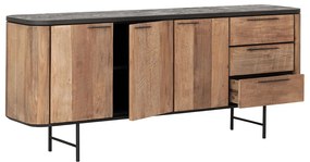 DTP Home Soho Dressoir Met Ronde Hoeken 200 Cm - 200x45x85cm.