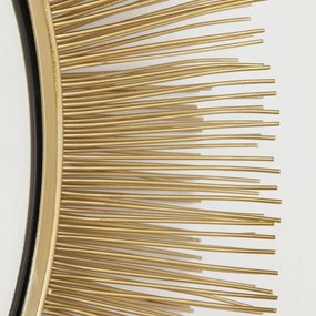 Kare Design Sunburst Tre Ronde Zonnespiegel Goud - 87x87cm