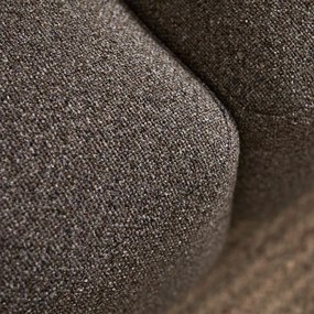 Bruine Hoekbank Chaise Longue Rechts