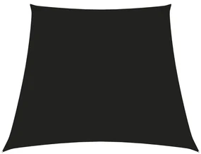 vidaXL Zonnescherm trapezium 3/4x3 m oxford stof zwart