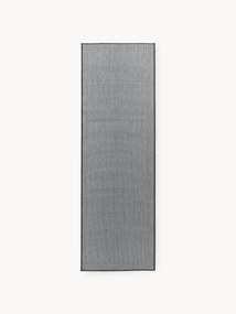 In- & outdoor dubbelzijdige loper Cort met zigzag patroon