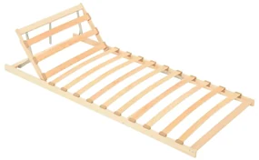 vidaXL Lattenbodem met 13 latten en verstelbaar hoofdeinde 100x200 cm